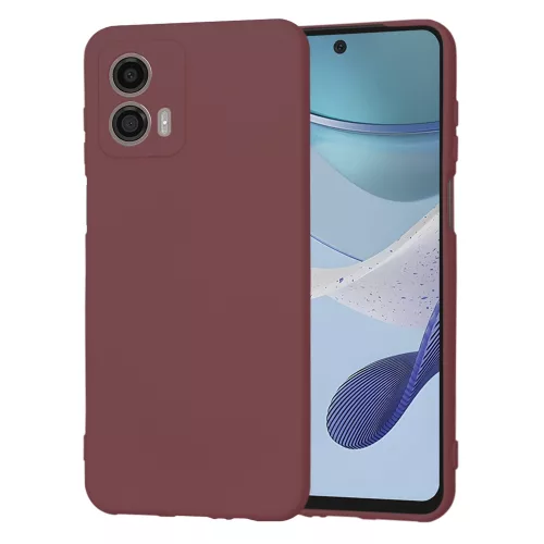 Techsuit - SoftFlex szilikon tok - Motorola Moto G53 - Bordó