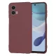Techsuit - SoftFlex szilikon tok - Motorola Moto G53 - Bordó