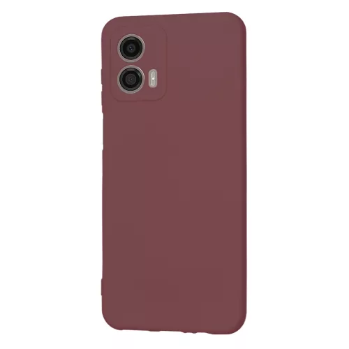 Techsuit - SoftFlex szilikon tok - Motorola Moto G53 - Bordó