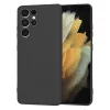 Techsuit - SoftFlex szilikon tok - Samsung Galaxy S21 Ultra 5G - Fekete