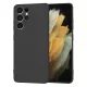 Techsuit - SoftFlex szilikon tok - Samsung Galaxy S21 Ultra 5G - Fekete