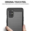 Techsuit - Carbon szilikon tok - OnePlus 9 - Fekete