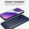 Techsuit - Carbon szilikon tok - OnePlus 9 - Fekete