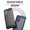 Techsuit - Carbon szilikon tok - OnePlus 9 Pro - Fekete