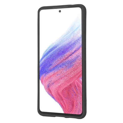 Techsuit - SoftFlex szilikon tok - Samsung Galaxy A53 5G - Fekete
