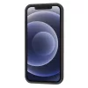 Techsuit - SoftFlex szilikon tok - iPhone 12 - Fekete