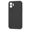 Techsuit - SoftFlex szilikon tok - iPhone 12 - Fekete