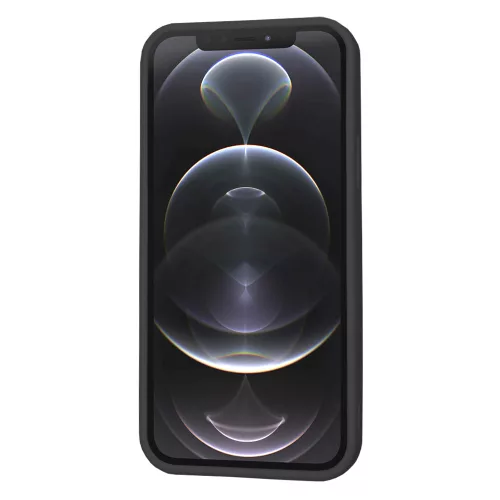 Techsuit - SoftFlex szilikon tok - iPhone 12 Pro - Fekete