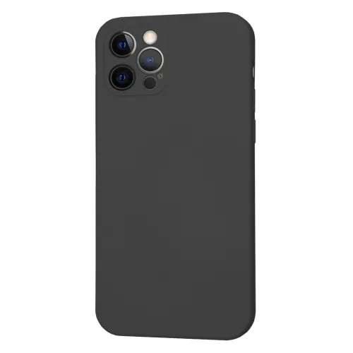Techsuit - SoftFlex szilikon tok - iPhone 12 Pro - Fekete