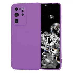   Techsuit - SoftFlex szilikon tok - Samsung Galaxy S20 Ultra 4G / S20 Ultra 5G - Lila