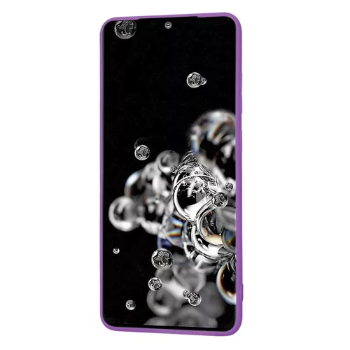 Techsuit - SoftFlex szilikon tok - Samsung Galaxy S20 Ultra 4G / S20 Ultra 5G - Lila