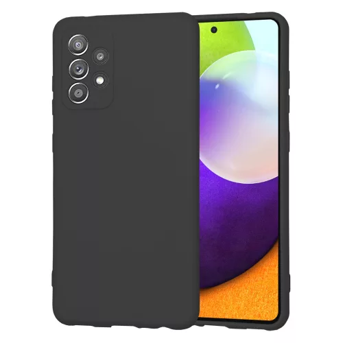 Techsuit - SoftFlex szilikon tok - Samsung Galaxy A52 4G / A52 5G / A52s 5G - Fekete