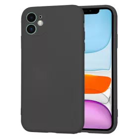 Techsuit - SoftFlex szilikon tok - iPhone 11 - Fekete