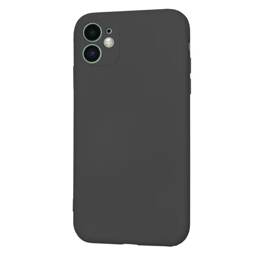 Techsuit - SoftFlex szilikon tok - iPhone 11 - Fekete