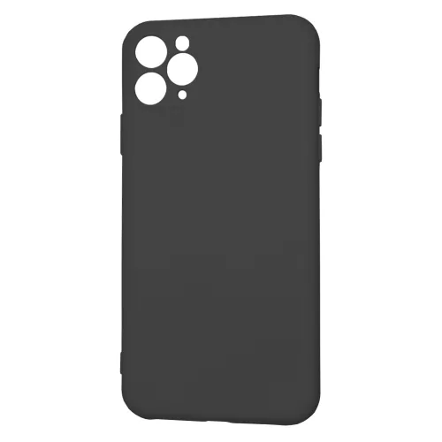 Techsuit - SoftFlex szilikon tok - iPhone 11 Pro Max - Fekete