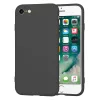 Techsuit - SoftFlex szilikon tok - iPhone 7 / iPhone 8 / iPhone SE 2, SE 2020 / iPhone SE 3, SE 2022 - Fekete