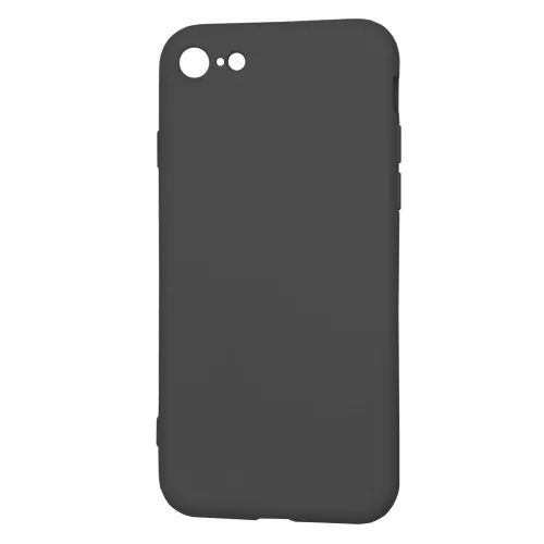 Techsuit - SoftFlex szilikon tok - iPhone 7 / iPhone 8 / iPhone SE 2, SE 2020 / iPhone SE 3, SE 2022 - Fekete