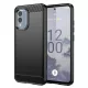 Techsuit - Carbon szilikon tok - Nokia X30 - Fekete