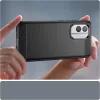 Techsuit - Carbon szilikon tok - Nokia X30 - Fekete