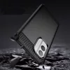 Techsuit - Carbon szilikon tok - Nokia X30 - Fekete