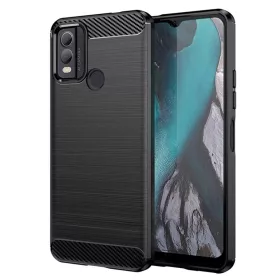 Techsuit - Carbon szilikon tok - Nokia C22 - Fekete