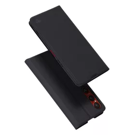   Techsuit - Magskin Book kinyitható tok - Sony Xperia 1 VI - Fekete