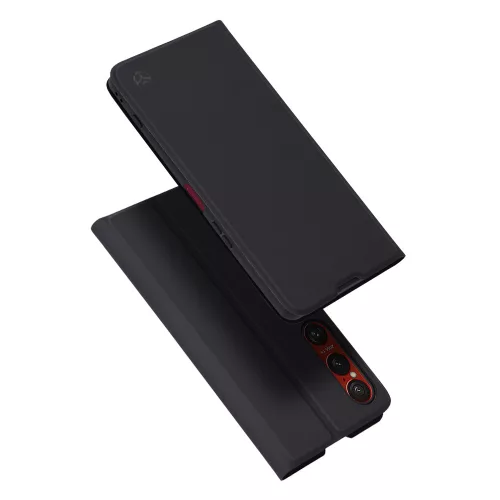 Techsuit - Magskin Book kinyitható tok - Sony Xperia 1 VI - Fekete
