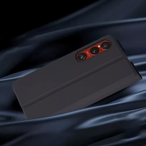 Techsuit - Magskin Book kinyitható tok - Sony Xperia 1 VI - Fekete