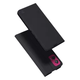   Techsuit - Magskin Book kinyitható tok - Motorola Edge 50 Fusion - Fekete