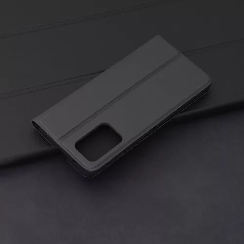 Techsuit - Magskin Book kinyitható tok - Motorola Edge 50 Fusion - Fekete