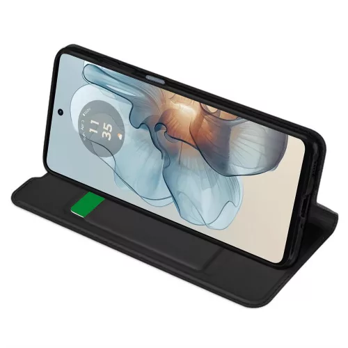 Techsuit - Magskin Book - Motorola Moto G24 Power - Black