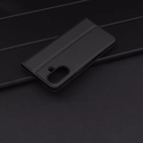 Techsuit - Magskin Book - iPhone 16 Plus - Black