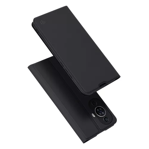 Techsuit - Magskin Book kinyitható tok - Huawei nova 11 / nova 12s - Fekete