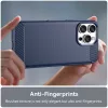Techsuit - Carbon szilikon tok - iPhone 16 Pro - Kék