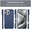 Techsuit - Carbon szilikon tok - iPhone 16 Pro Max - Kék