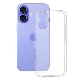 Techsuit - Clear Silicone - iPhone 16 - Átlátszó tok
