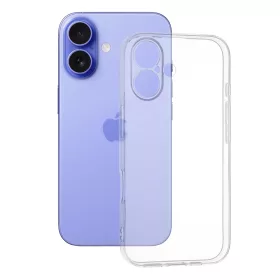Techsuit - Clear Silicone - iPhone 16 - Átlátszó tok