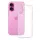 Techsuit - Clear Silicone - iPhone 16 Plus - Átlátszó tok
