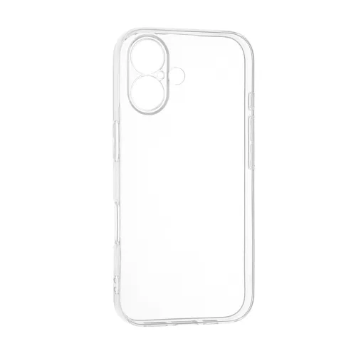 Techsuit - Clear Silicone tok - iPhone 16 Plus - Átlátszó