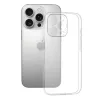 Techsuit - Clear Silicone tok - iPhone 16 Pro - Átlátszó