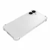 Techsuit - Shockproof Átlátszó Ütésálló Szilikon tok (Teljesen kivágott kamerarésszel) - iPhone 16 - Átlátszó