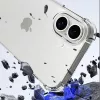 Techsuit - Shockproof Átlátszó Ütésálló Szilikon tok (Teljesen kivágott kamerarésszel) - iPhone 16 - Átlátszó