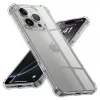 Techsuit - Shockproof Átlátszó Ütésálló Szilikon tok (Teljesen kivágott kamerarésszel) - iPhone 16 Pro - Átlátszó