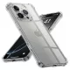 Techsuit - Shockproof Átlátszó Ütésálló Szilikon tok (Teljesen kivágott kamerarésszel) - iPhone 16 Pro - Átlátszó
