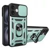 Techsuit - CamShield ütésálló tok - iPhone 16 - Zöld
