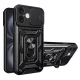 Techsuit - CamShield ütésálló tok - iPhone 16 Plus - Fekete