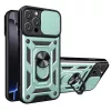 Techsuit - CamShield ütésálló tok - iPhone 16 Pro - Zöld