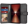 Techsuit - Diary Book kinyitható tok - Sony Xperia 1 VI - Fekete