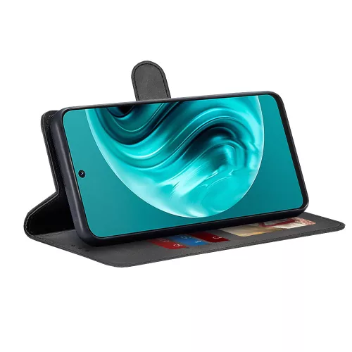 Techsuit - Diary Book kinyitható tok - Huawei nova 12i / 13i - Fekete
