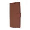 Techsuit - Leather Folio kinyitható tok - Sony Xperia 1 VI - Barna